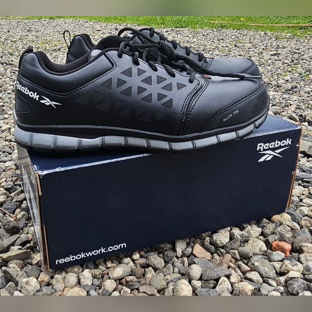 Reebok Men’s Black Alloy Toe Work Sneaker (6 Available)